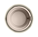 bouncy basil linen white